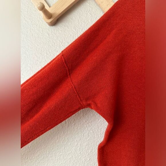 The Cashmere Project Burnt Orange Sweater Sz S - Picture 3 of 5
